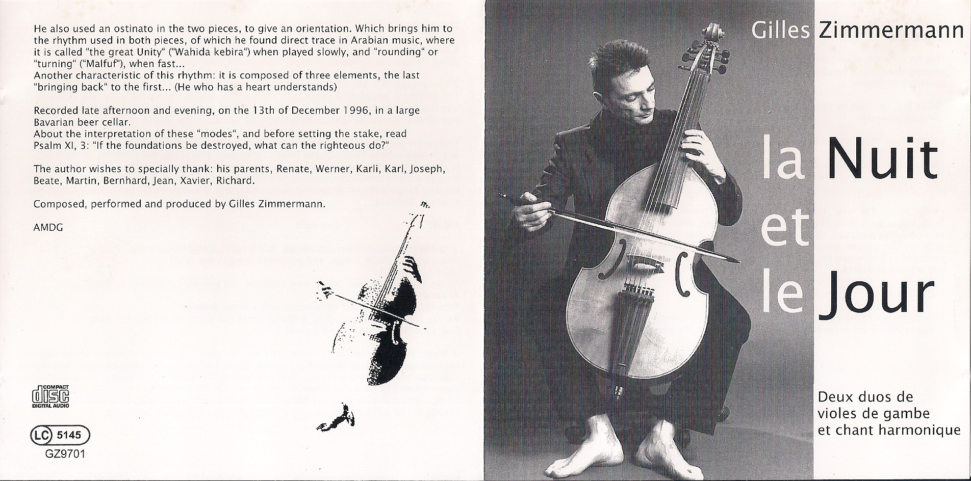 CD La Nuit Et Le Jour - Image 2